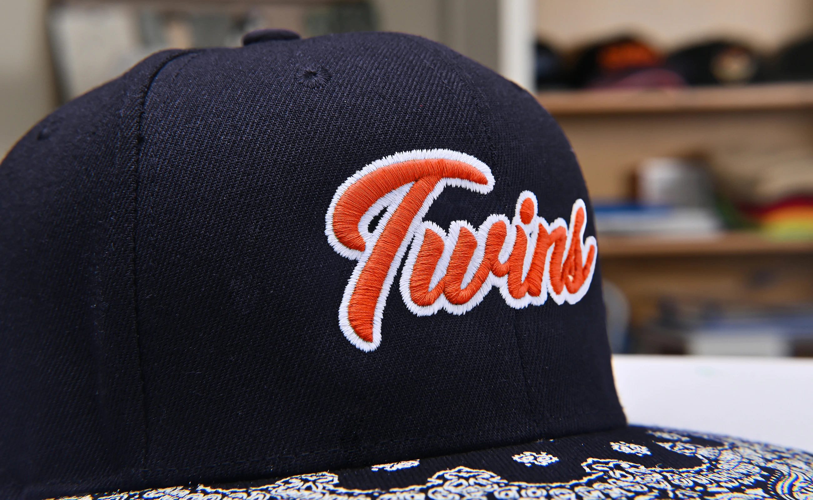 2mm foam hat embroidery with the BAi embroidery machine.